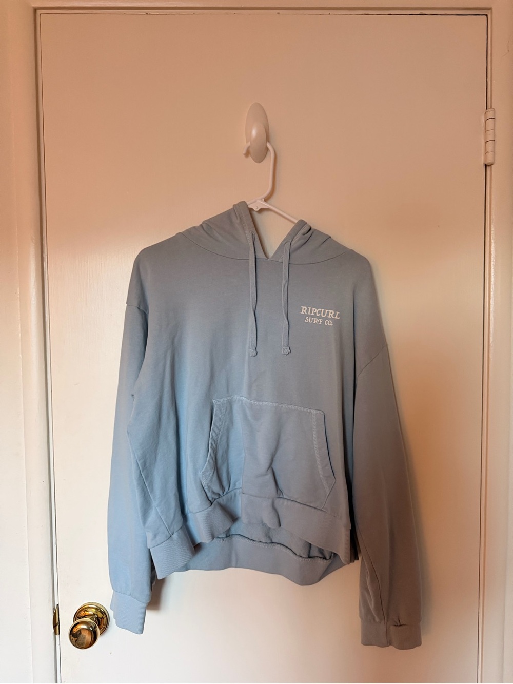 Rip Curl Light Blue Hoodie Sweatshirt